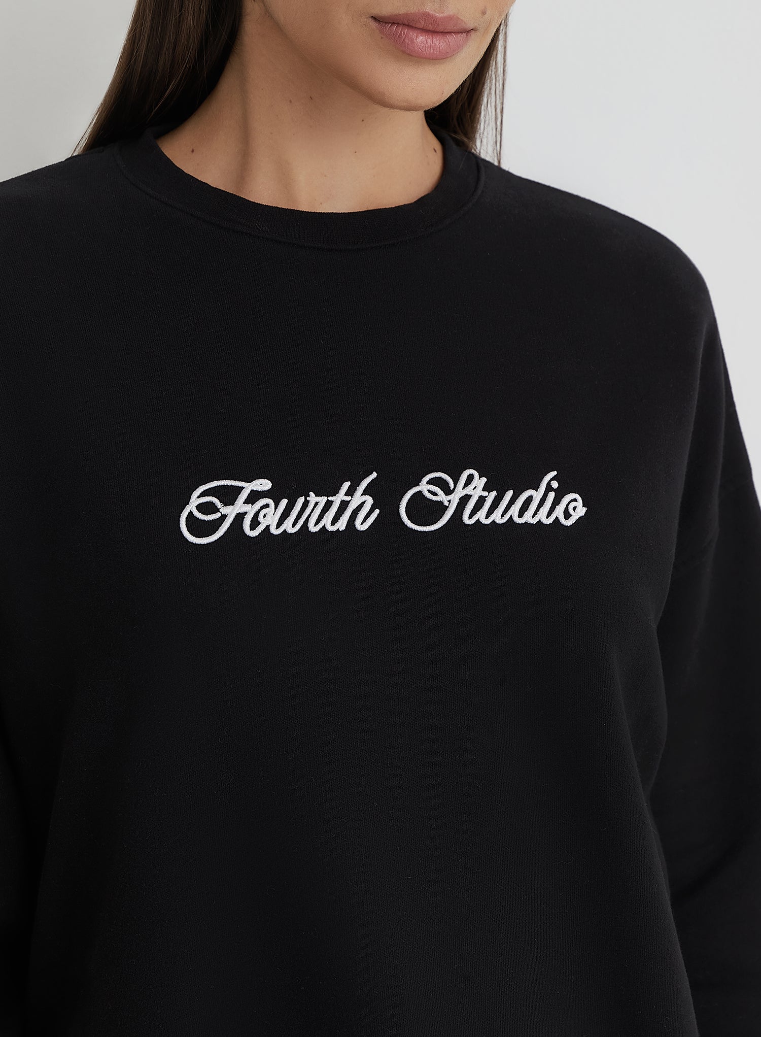 Washed Black Fourth Studio Oversized Sweatshirt